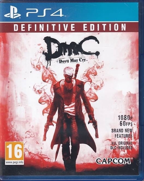 DmC Devil May Cry: Definitive Edition - PS4 (B Grade) (Used) (Eng)